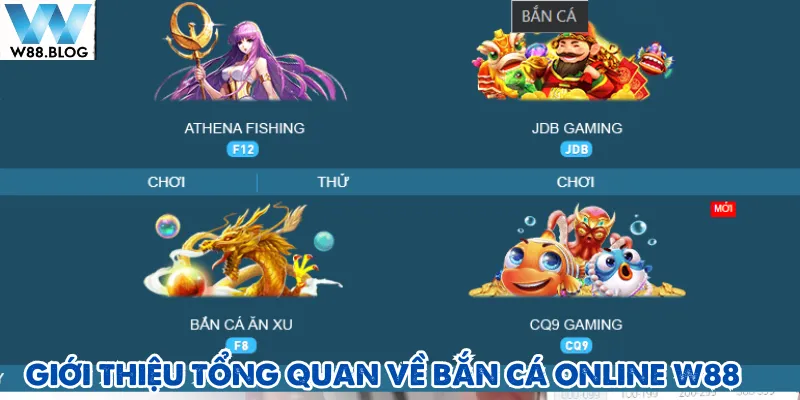 Bắn cá online W88 1 Bắn cá online W88 là sảnh game được nhiều hội viên cá cược yêu thích