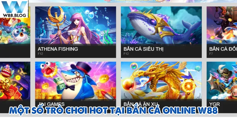 Bắn cá online W88 3 Bắn cá online W88 mang đến cho người chơi nhiều lựa chọn đỉnh cao