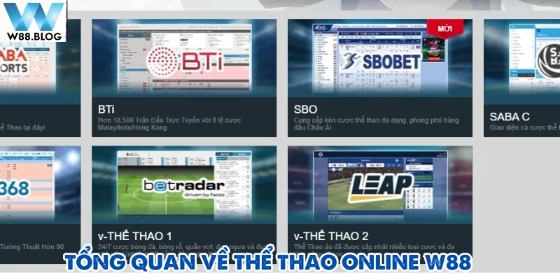 Thể thao online W88 – Đỉnh cao cá cược trực tuyến 2025 1 Thể thao online W88 có giao diện được thiết kế tối ưu cho cả người chơi mới