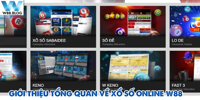 Xổ số online W88 1 Xổ số online W88 được nhiều người chơi yêu thích vì giao diện hấp dẫn